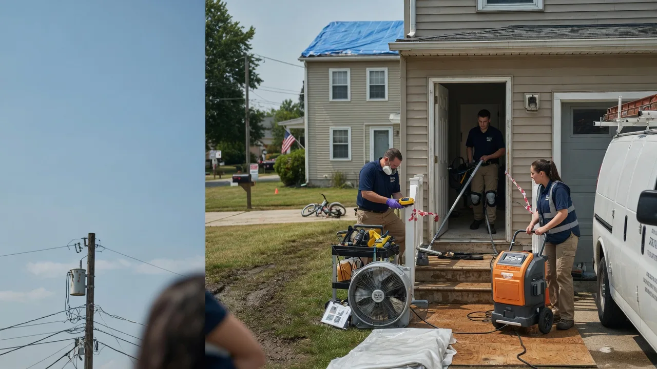 Water Damage Repair in Westfield Center, OH near me
